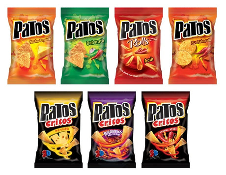 Patos Taco-paprikás ízű chips 110g